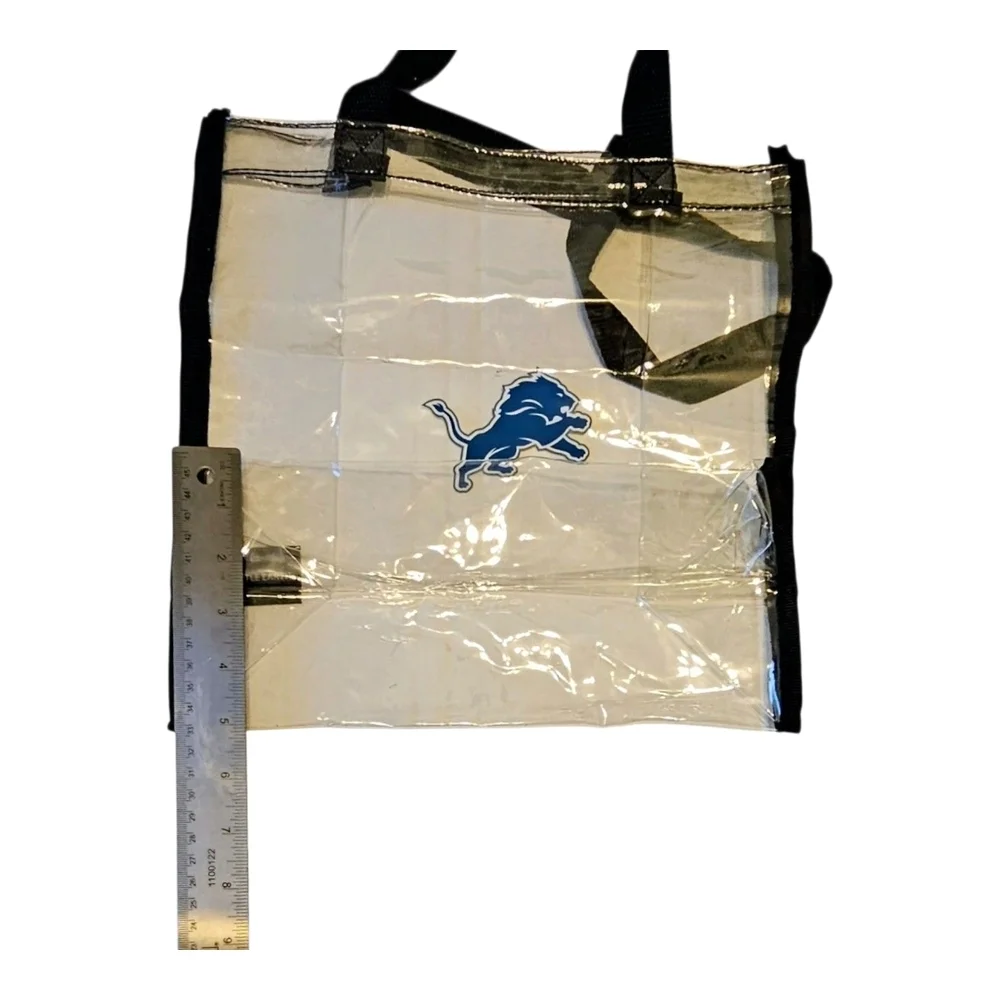 Detroit Lions Clear Stadium‎ Tote Bag Ford Field Approved